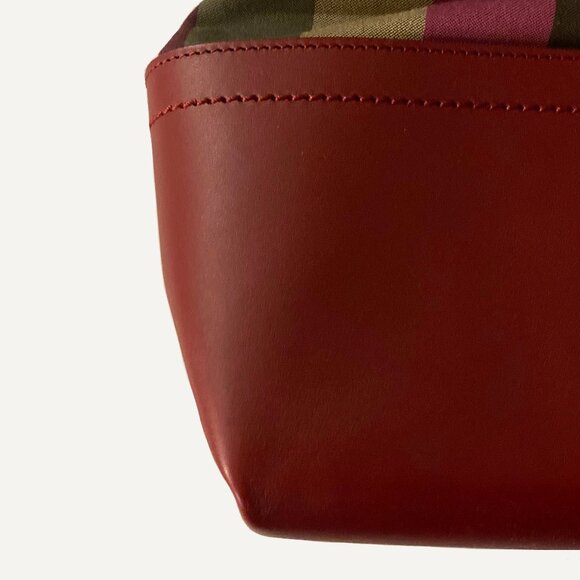 Fendi Pequin Multicolor Striped Tobacco Tote - Picture 9 of 11